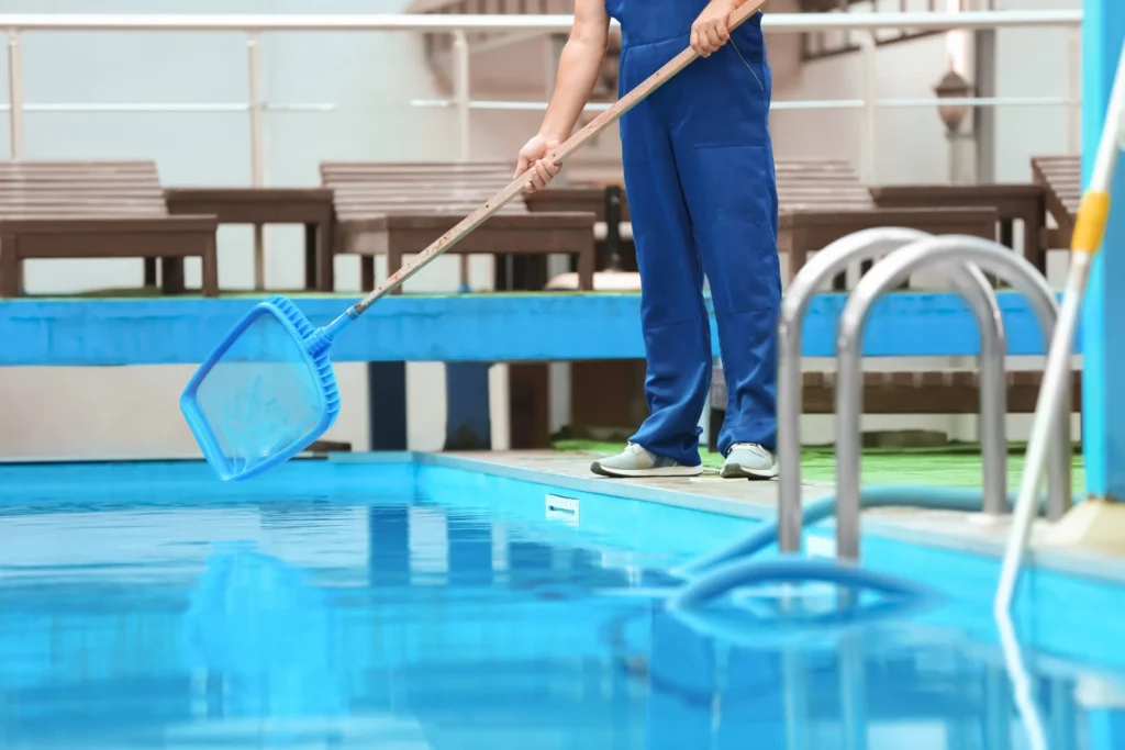 residential pool cleaning